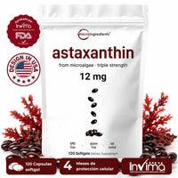 Astaxantina | Potente antioxidante para el envejecimiento saludable y la protección celular
