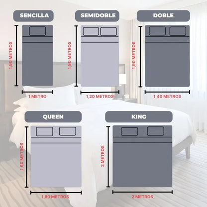 Suite Imperial | Sábanas 800 Hilos — Suavidad satinada, ajuste 360° y frescura desde la primera noche - Juego de 4 piezas en OFERTA